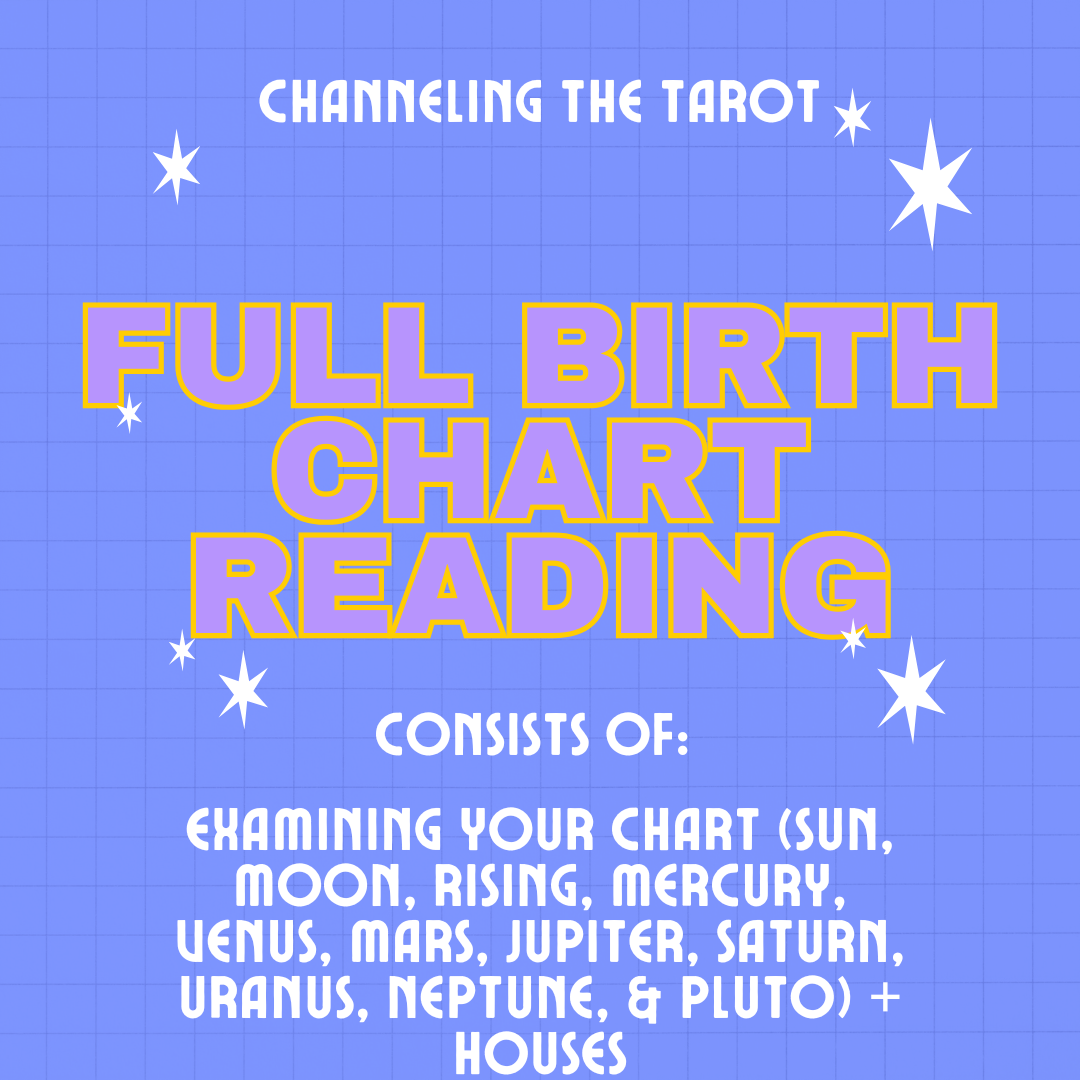 ✨🔮 FULL Birth Chart Reading🔮✨