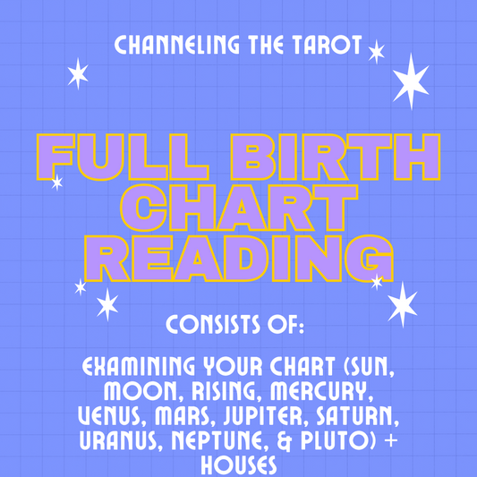 ✨🔮 FULL Birth Chart Reading🔮✨